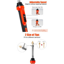 100W Reparatur-Kunststoff-Lötkolben für Auto-Stoßstange, Heim-Leder-Reparatur, Schweißgerät, Werkzeug, EU-Stecker