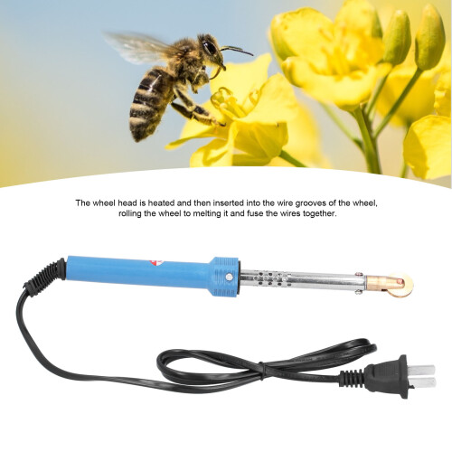 Electric Heating Wire Embedder Beekeeping Tool, Stainless Steel, 23cm 1