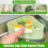 Suction Cup Sink Corner Rack, Corner Sink Strainer, Automatic Dumping Sink Strainer Basket,Corner Sink Trash Catcher,B 7
