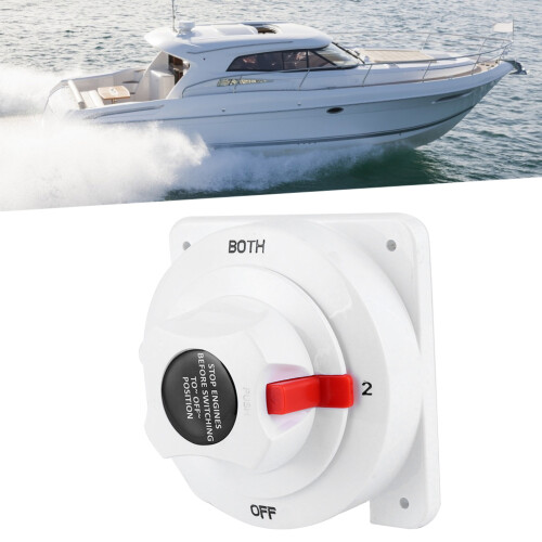 300A 4-Position Battery Selector Switch for Boat RV 6V-32V Power System