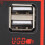 Solarregler 12V 24V LCD Dual USB 5V 2,5A 17