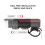 Rechargeable Solar USB Bicycle Light & Horn with 2000mAh 3 Modes Waterproof 7