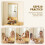 Homcom Muebles de Recibidor Marrón 80 x 39.5 x 33.5 cm 3