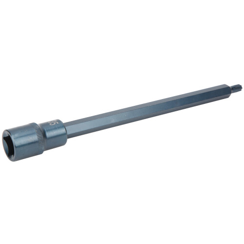 Star Screwdriver Bit Square Socket 1/2in S2 Alloy Steel Rustproof 1