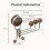 No-Drill Rotating Suction Hooks - Strong Hold, Easy Wall Installatio, Wall Mounted Adjustable with 5 Hooks for Bathroom 8