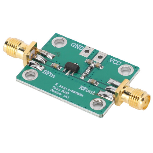 RF Power Amplifier Module 1-1000MHz 20dB 50Ω Low Noise 2