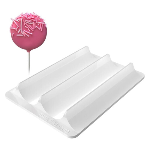Circle Cake Mold Tray High-Capacity Dual-Cavity Cake Tray Smooth Easy-Clean 1