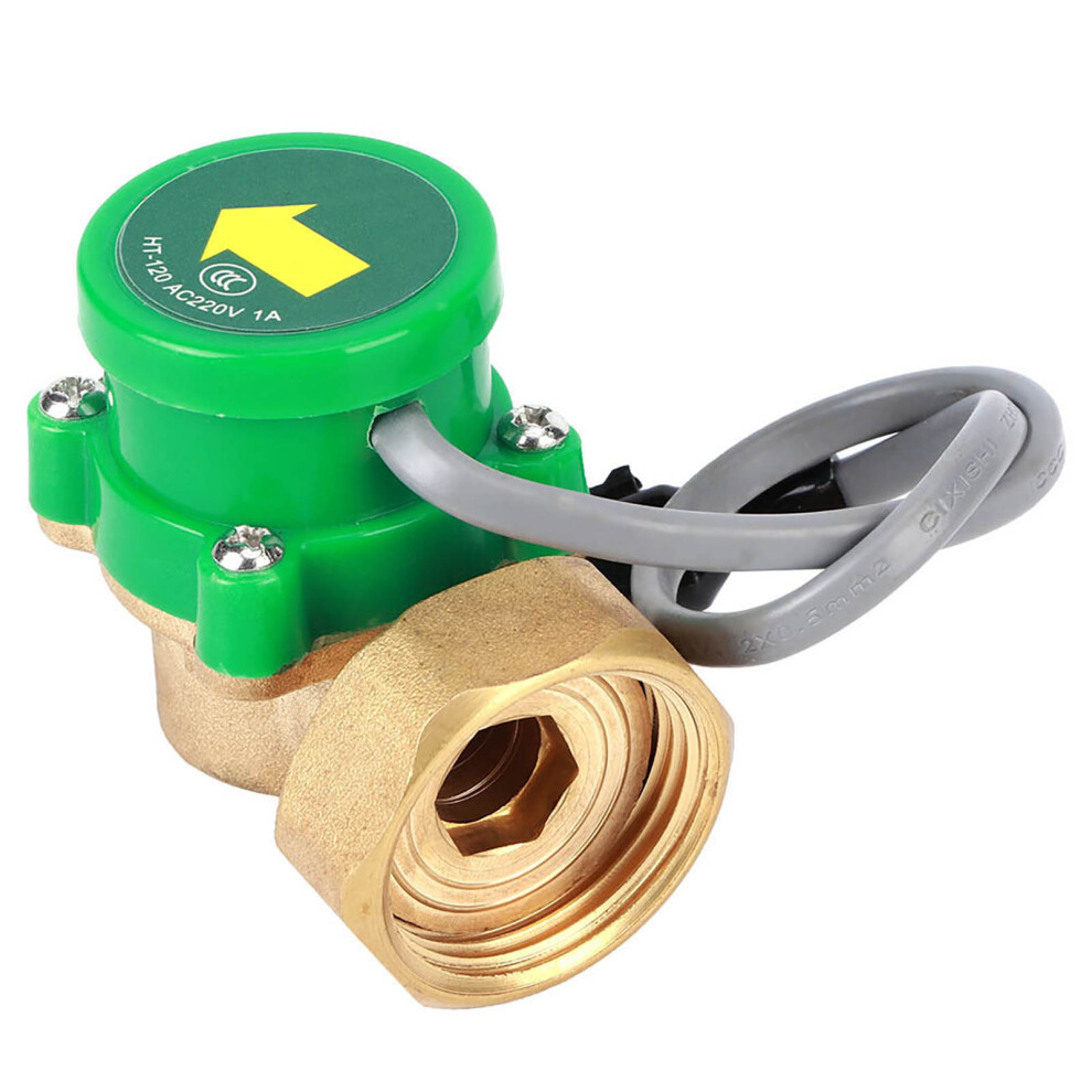 Htâ120 Water Pump Flow Sensor 220V 60W Brass G1in G3/4In 7891392328093