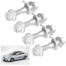 4Pcs Car Camber Bolt Screw 12mm Steel Wheel Alignment Tool Adjustable 60mm