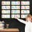 26Pcs Alphabets Flashcards Bright Color Cards Perfect For 2