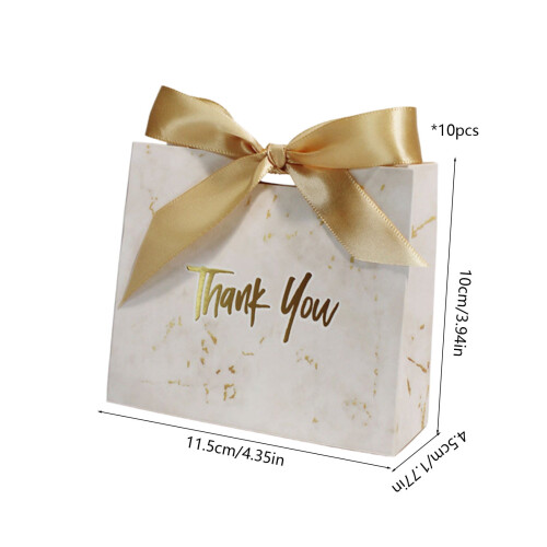Mini-Geschenktüten aus Papier mit Schleife (10er-Pack) 2