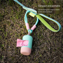 Pet Poop Scooper Bag Carrier Portable Pet Waste Bag Dispenser Dog Garbage Holder Dispensers Cleaning Supplies