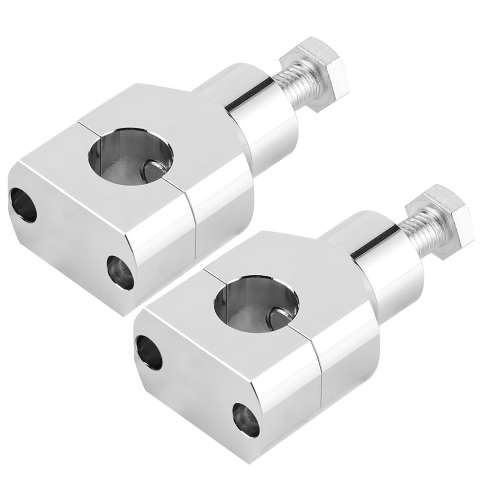 Aluminum Handlebar Risers Clamp 2.5Cm/1In For Cruiser Bikes 4201392318322