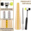 Jewelry Ring Sizer Tools Including Ring-Mandrel Sizer, Adjust Ring-Sizer Guage Making Tool for Jewelry Makers DIY 3