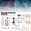 Electronics Starter Kit with Breadboard, Jumper Wires, LEDs & Resistors 6