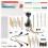 Electronics Starter Kit with Breadboard, Jumper Wires, LEDs & Resistors 8
