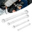 4Pcs Cr-Mo E8-E24 Hex Wrench Set Double End Car Repair Tools Silver 1
