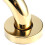 Gold Plated Bathtub Grab Bar 40cm 21