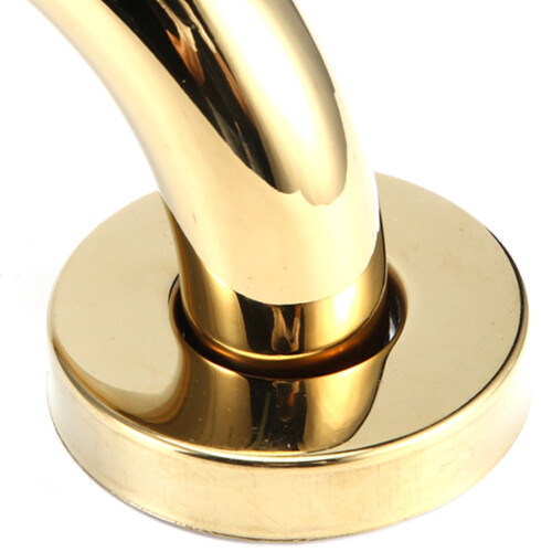 Stainless Steel Gold Bath Grab Rail 15.7in