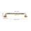 40cm Gold Plated Bathtub Safety Handrail 6