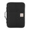 A4 File Folder Bag Portfolio Organizer with Zipper Black Document Case 2