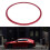 Red ABS Steering Wheel Panel Cover Ring Fit for Mazda 3 2020 4