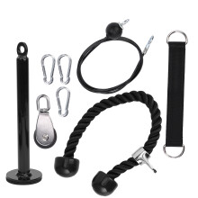 8Pcs Portable Cable Pulley Trainer