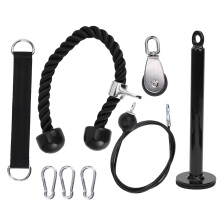 8Pcs Portable Triceps Pulley Set