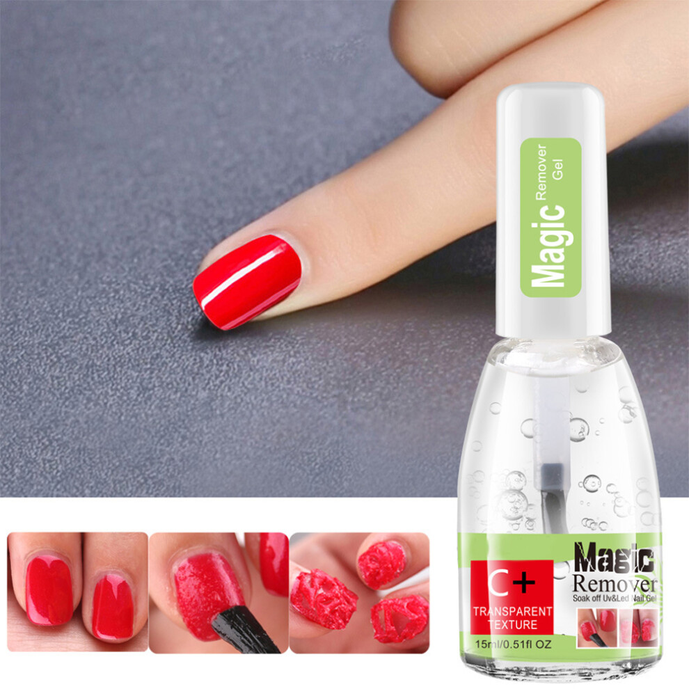 15ml Mild Nail Polish Remover for Women