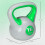 Kettlebell verde 27 x 17 x 31 cm 3