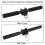 Forearm Strength Trainer with Webbing & Steel Pipe – 1m 3.8cm Width 7