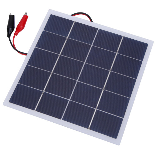 DIY Solar Panel 4W 5V Polycrystalline 172x175x2MM Compact & Lightweight 1
