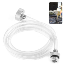 Oil Filling Hose & Adaptor Kit PVC Metal 150cm for Gearbox Maintenance
