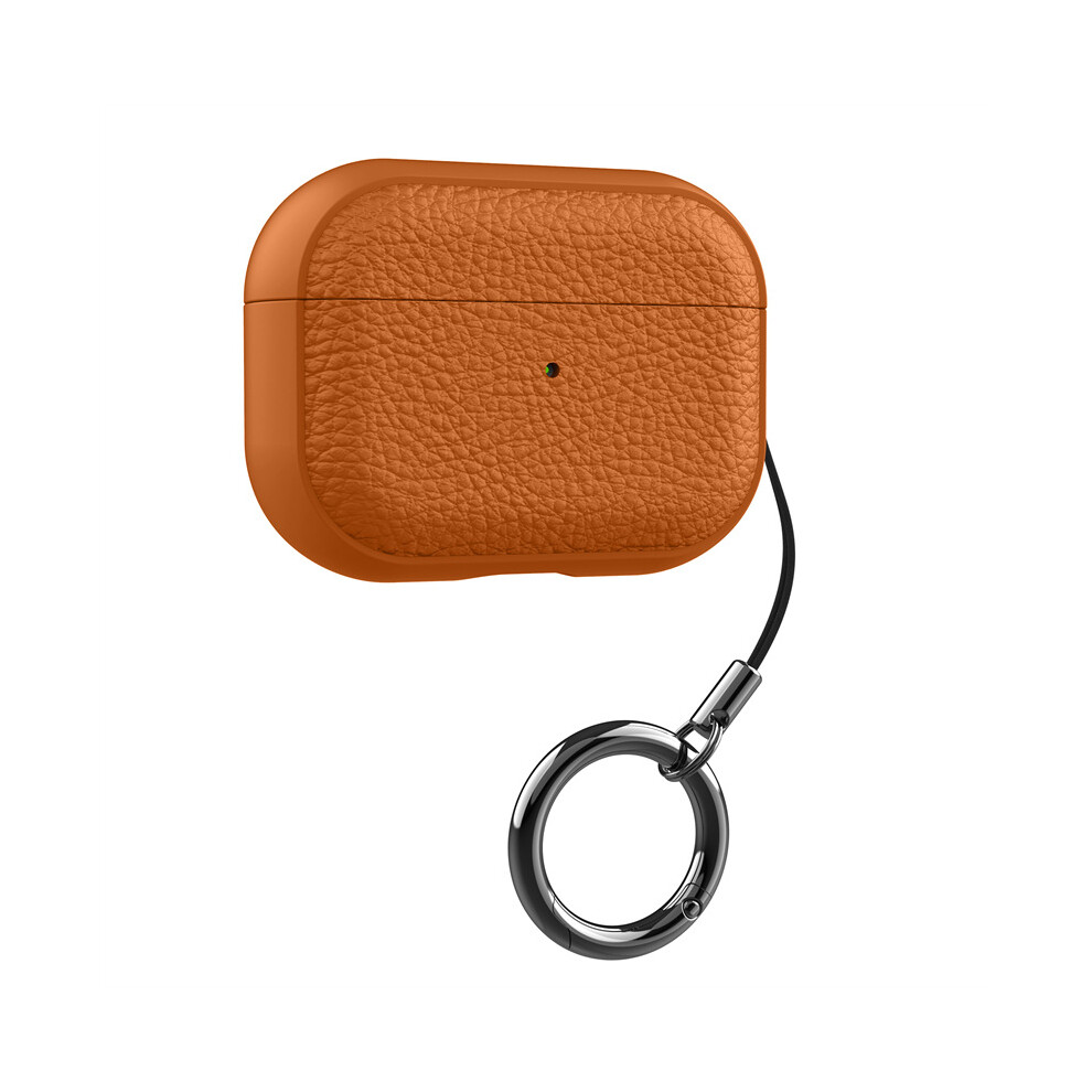 (, Airpods 3) Soft Tpu Leather Protective Case Cover For Airpods 4 3 2 1 Pro Pro2 Pro3 Brown 4069369454950