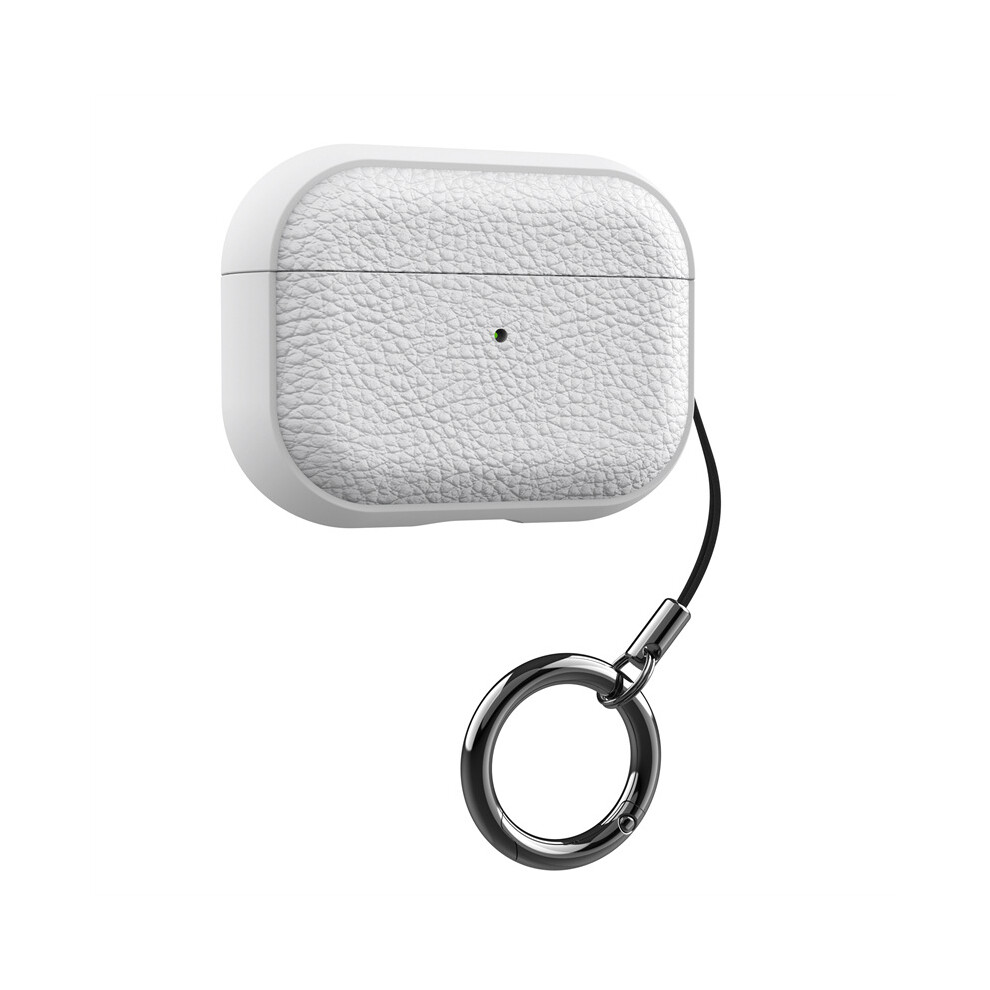 (, Airpods 1/2) For Airpods 4 3 2 1 Pro Pro2 Pro3 Shockproof Earphone Case Cover Soft Tpu Leather Protective Case Cover White 4069369455247