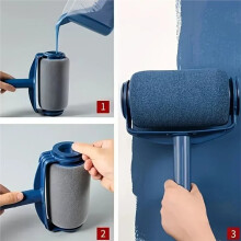 1pcs Self-Priming Large Drum Brush Paint Roller, Wall Painting Brush, Latex Paint Wall Brush Wall Paint Roller Tools