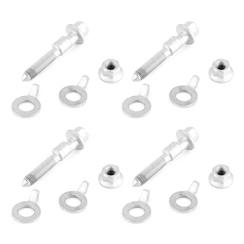4Pcs Steel Car Camber Bolt Wheel Alignment Tool, 14.2mm, Adjustable 1