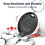 12pcs  LED Keychain Flashlight Micro-Pocket Light, Emergency LED Key Ring Flashlight, Batteries Included 6