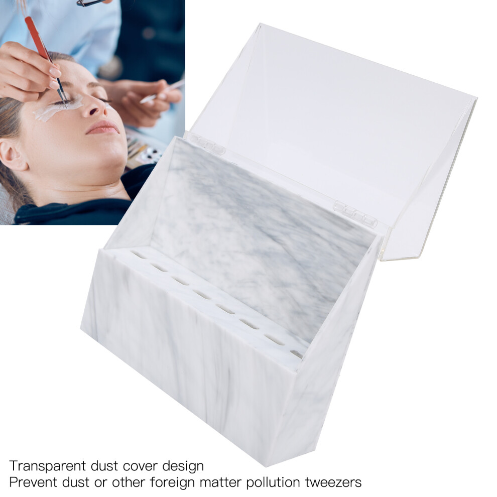 8 Hole Acrylic Display Rack for Tweezers