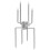 Brochette rotative de style poulpe de qualité-2 paquets 2