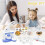 Button Maker Machine 70pcs Pin Maker Installation-Free 55mm+35mm DIY Magnet Maker Pressing Machine Kit 2