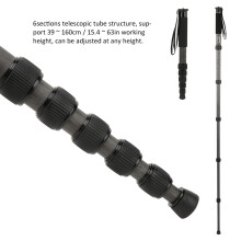 Leichtes 6-Stufen Carbon Stativ