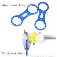 Bike Front Fork Removal Tool Aluminum Alloy 10x3.5cm Shock Absorber Wrench