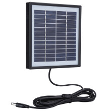 Weatherproof Solar Panel 12V 20W for Camping & Backup Robust with Border Frame