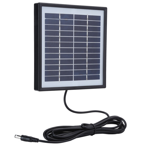 Weatherproof Solar Panel 12V 20W for Camping & Backup Robust with Border Frame