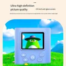 Kids Camera Instant Print HD 1080P 16X Zoom Digital Camera Video Recorder Toy for Girls and Boys Birthday Gfits