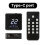 4-Wire Fan PWM Speed Controller Digital Display Remote Control Type-C 24V 12V 5V Controller PD QC Fast Charging 3