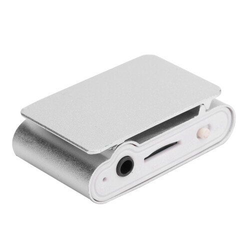 Portable Mini MP3 Player with LCD Screen, 32GB Support, Silver 1