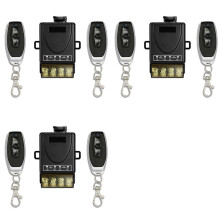 3X DIY Inalámbrico 433MHz Interruptor de Control Remoto Universal 12V-48V Módulo Receptor de Relé de Alta Potencia para Bomba de Agua de Coche