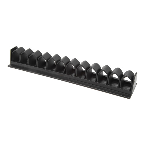 Black Wall Mounted Whip Organiser